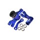 GPM Racing alloy steering assembly with bearings 1 set blue TRX 1/10 slash 4X4 rally stampede /russtler /hoss 4X4