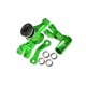 GPM Racing alloy steering assembly with bearings 1 set green TRX 1/10 slash 4X4 rally stampede /russtler /hoss 4X4