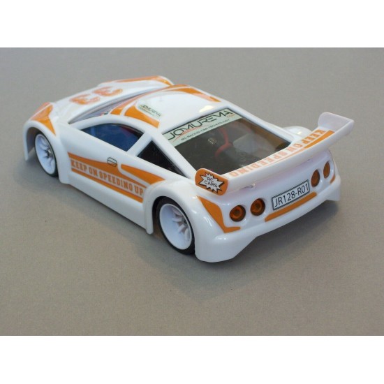 Jomurema JR-GT01 Car Body Set-White MM-W– Mini-z
