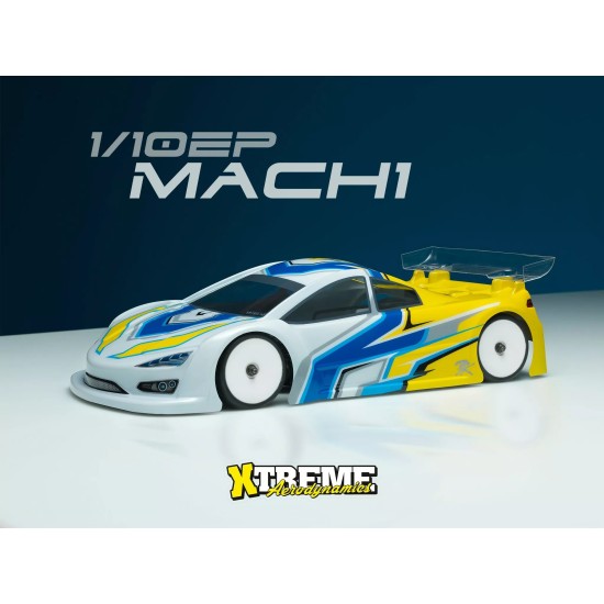 Xtreme MACH1 1:10 Touring Car Clear Body - 0.5mm