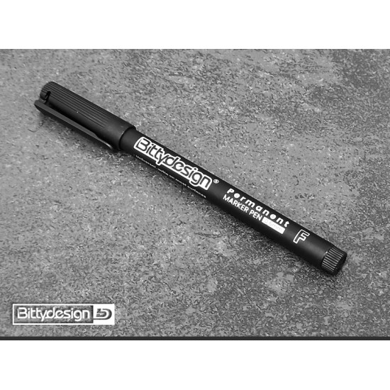 Bittydesign Marker Pen Permanent for RC bodies and most surfaces