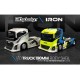 Bittydesign Iron 1/10 Truck Body Clear 190mm ongespoten