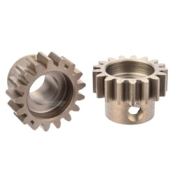 Team Corally - M1.0 Pinion – Short Wide Teeth – Hardened Steel - 18 Teeth - Shaft Dia. 8mm