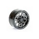 Fastrax 1.9 Heavy Duty ten black Alloy Beadlock Wheels (109g Each) (2pcs)