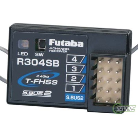 Futaba ontvanger R304SB 2.4GHZ T-FHSS