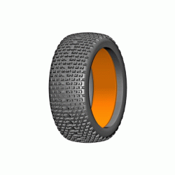 GRP 1op6 BU-BIG MICRO S1 Soft 180mm Donut Tyre with Insert 1 Pair