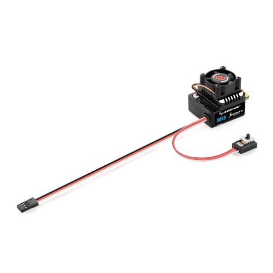 De Hobbywing Xerun Justock Combo G3S en 25 Turn 1600kV voor 1:10 Cralwer, F1
