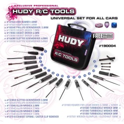 Hudy Set Of Tools + Carrying Bag - For All Cars
