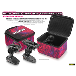 Hudy Hard Case - 185X220X145Mm - Transmitter Sanwa Mt4, Mt44 & M17