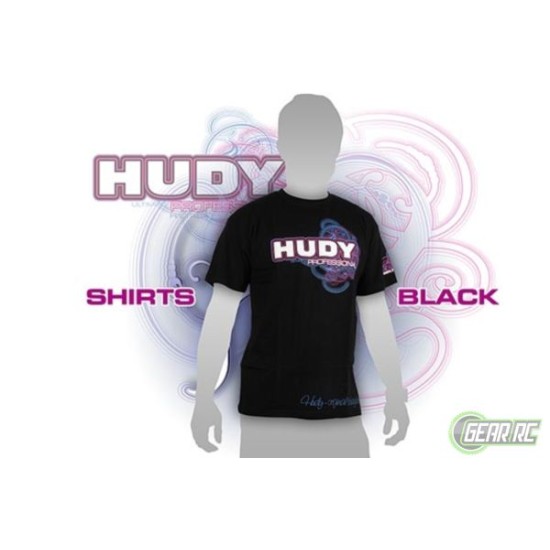 HUDY T-SHIRT - BLACK (M)