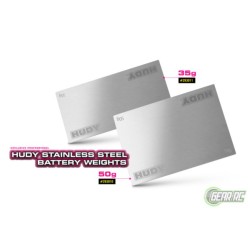 HUDY STAINLESS STEEL BATTERY WEIGHT 35G
