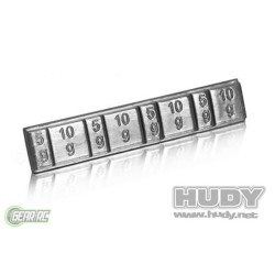 Hudy Lead Weights 4x5g and 4x 10g