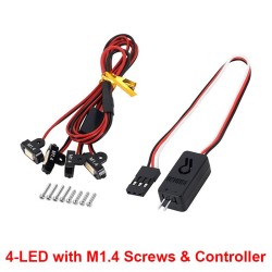 INJORA Rock Lights Kit met Controller voor 1/24 RC Crawlers