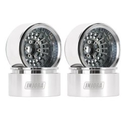INJORA Turbine 2.2 Aluminium Beadlock Wielen Offset -10mm Voor 1/10 RC Crawler 