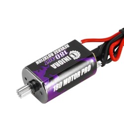 INJORA 180 PRO Brushed 48T Purple Motor with Steel Pinion for 1/18 TRX4M