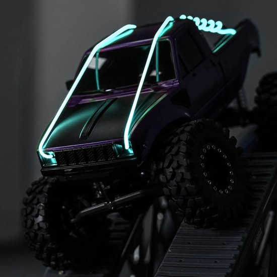 INJORA Flexibele Op Maat Te Knippen LED Stripverlichting voor RC Auto’s Ijsblauw