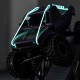 INJORA Flexibele Op Maat Te Knippen LED Stripverlichting voor RC Auto’s Ijsblauw