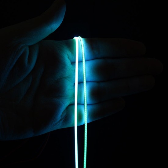 INJORA Flexibele Op Maat Te Knippen LED Stripverlichting voor RC Auto’s Ijsblauw