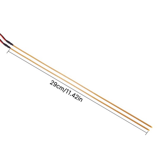 INJORA Flexibele Op Maat Te Knippen LED Stripverlichting voor RC Auto’s Paarsroze