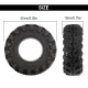 INJORA 1.0 52x19mm Mud Paw M/T Banden 4 stuks INJORA 1.0 52x19mm Mud Paw M/T Banden 4 stuks