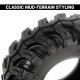 INJORA 1.0 52x19mm Mud Paw M/T Banden 4 stuks INJORA 1.0 52x19mm Mud Paw M/T Banden 4 stuks