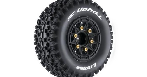 Louise SC-ROCKET M - Short Course Truck banden met zwarte velg. Offset
