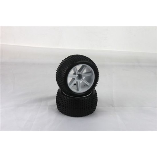 VTEC 1/10 Tyre+Inserts rear (2pcs) - S10 BX