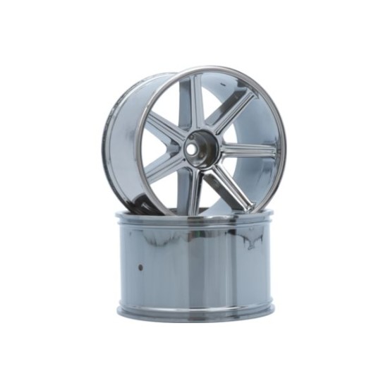8-Spoke Wheel black-chrome (2 pcs) - S10 TX