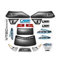Decalsheet S10 Twister TX - 1/10 2WD Truggy