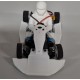 BBR Go-Kart Kit voor Mini-z MR-03 (wit) (kyosho chassis)