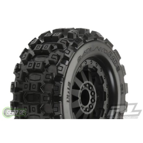 Badlands MX28 2.8 (Traxxas Style Bead) All Terrain Tires Mou