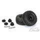 Badlands MX28 HP 2.8" All Terrain BELTED Truck Tires Mounted on Raid Black 6x30 Removable Hex