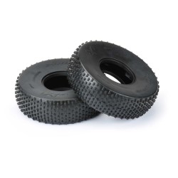 Ibex Ultra Comp 2.2" Predator (Super Soft) Rock Terrain Truck Tires (2) No Foam for Front or Rear