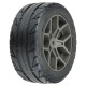 Victory 35/85 2.4" S3 (Soft) Street BELTED Tires Mounted on Gray 14mm Wheels (2) for Vendetta & Infraction 570 MEGA Front or Rear
