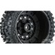 Badlands SC 2.2"/3.0" All Terrain Tires Mounted on Raid Black 6x30 Removable Hex Wheels (2) for Slash 2wd & Slash 4x4 Front or Rear