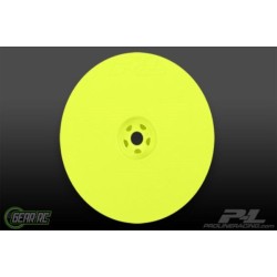 Velocity 2.2 Hex Rear Yellow Wheels (2) for 22, RB5 and B