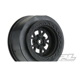 Pomona Drag Spec 2.2/3.0 Black Wheels (2) for Slash 2wd Rear & Slash 4x4 Front or Rear