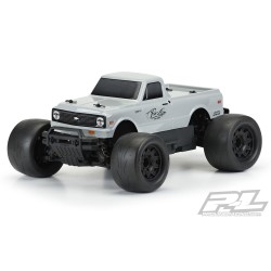 1972 Chevy C-10 Tough-Color (Stone Gray) Body for Stampede & Granite