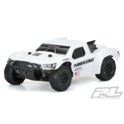 Pre-Cut Flo-Tek Fusion Bash Armor Body (White) for Slash 2wd, Slash® 4x4, SC5M