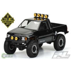 1985 Toyota HiLux SR5 Clear Body (Cab & Bed) for SCX10 Trail