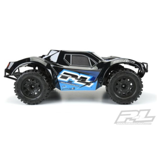 Pre-Painted / Pre-Cut Monster Fusion (Black) Bodyfor PRO-Fusion SC 4x4, Slash 2wd & Slash 4x4 with 2.8 MT Tires