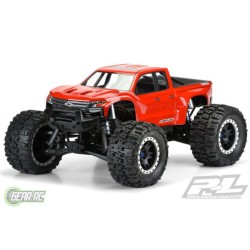 Pre-Cut 2019 Chevy Silverado Z71 Trail Boss Clear Body for X-MAXX