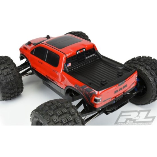 Pre-Cut 2020 Ram Rebel 1500 Clear Body  for E-REVO 2.0 (with extended body mounts)