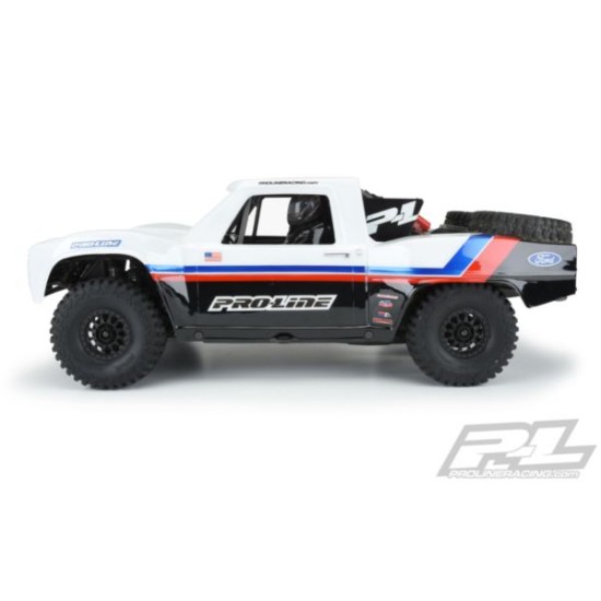 Pre-Cut 1967 Ford F-100 Race Truck Clear Body for Unlimited Desert Racer