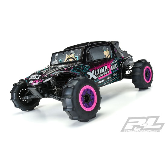 Megalodon Desert Buggy Blake Wilkey Edition Tough-Color (Black) Body For Slash 2Wd & Slash 4X4