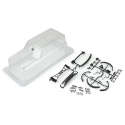 2021 Ford Bronco Clear Body Set with Scale Molded Accessories for 11.4" (290mm) Wheelbase Scale Crawlers