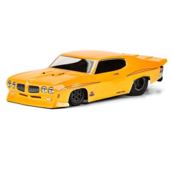 1970 Pontiac GTO Judge Clear Body for Losi 22S No Prep Drag Car, Slash 2wd Drag Car and AE DR10