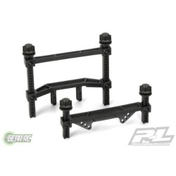 Extended Front and Rear Body Mounts for Slash 2wd