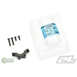 Clear Front Wing & Black Anodized Aluminum Mount for B5m, B6