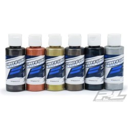 Pro-Line RC Body Paint Metallic Color Set (6 Pack)